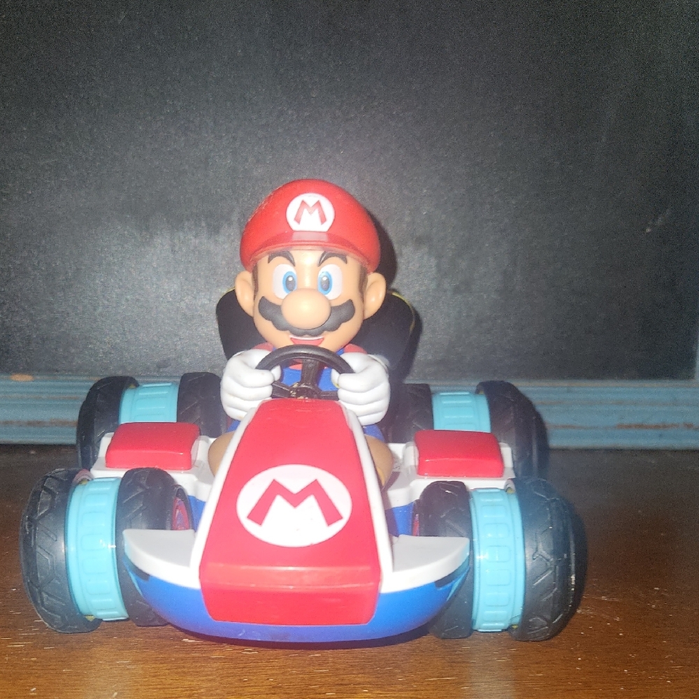 Nintendo Mario Kart Toy Vehicle in Red and Blue